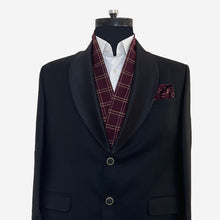 Load image into Gallery viewer, Maroon Checks Set