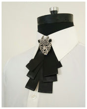 Load image into Gallery viewer, Black Jaguar TieBow
