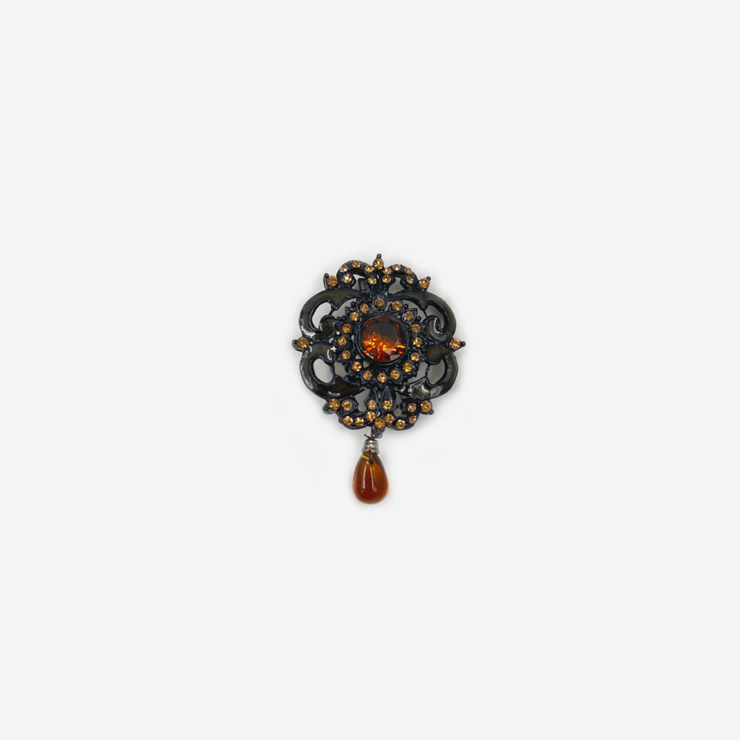 Black & Orange Broach