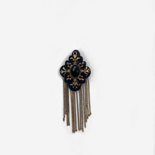 Load image into Gallery viewer, Blue Fringes Broach
