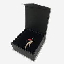 Load image into Gallery viewer, Red Beak Broach
