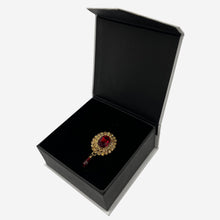 Load image into Gallery viewer, Red Gold Broach
