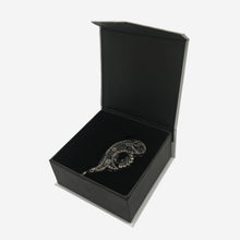 Load image into Gallery viewer, Half Curve Black Broach
