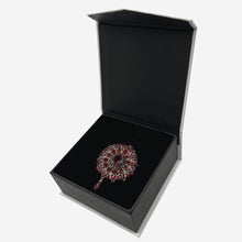 Load image into Gallery viewer, Crimson Red Stones Broach
