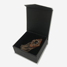 Load image into Gallery viewer, Brown Fringes Broach

