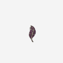 Load image into Gallery viewer, Pink &amp; Silver Leaf Broach
