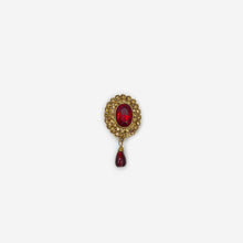 Load image into Gallery viewer, Red Gold Broach
