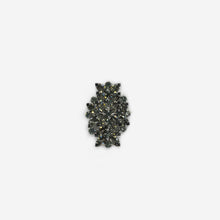 Load image into Gallery viewer, Silver Crystal Broach
