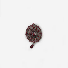 Load image into Gallery viewer, Crimson Red Stones Broach
